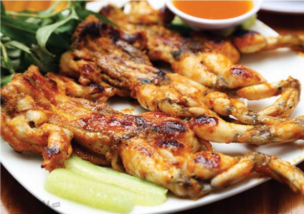Hình ảnh mô tả vết sẹo lồi có thể xuất hiện sau khi ăn các loại thực phẩm cần kiêng như thịt ếch sau nâng mũi