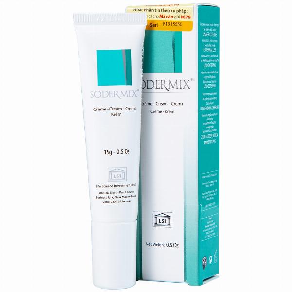 Hướng dẫn sử dụng Sodermix trị sẹo hiệu quả