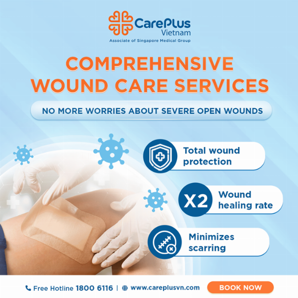 Proper wound care to prevent scars