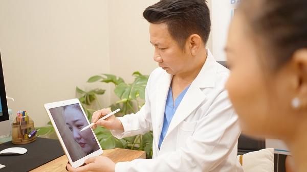 Hình ảnh minh họa sụn tai và ứng dụng trong nâng mũi cấu trúc, làm nổi bật ưu điểm của sụn tự thân trong thẩm mỹ mũi