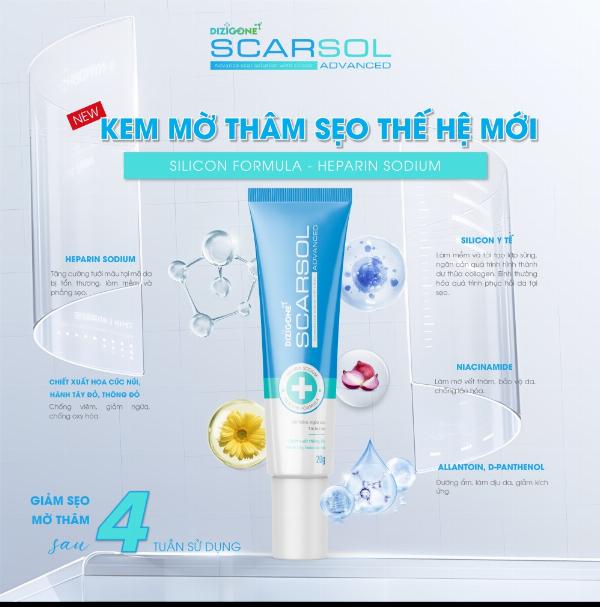 Niacinamide hỗ trợ điều trị sẹo rỗ bằng cách làm mờ vết thâm, giảm viêm và cải thiện tông màu da