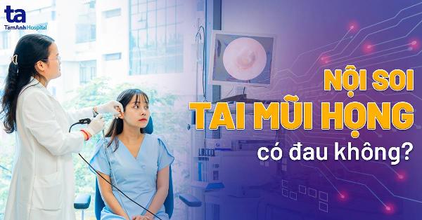 Bác sĩ chuyên khoa Tai Mũi Họng thăm khám, nội soi đánh giá tình trạng xoang trước nâng mũi